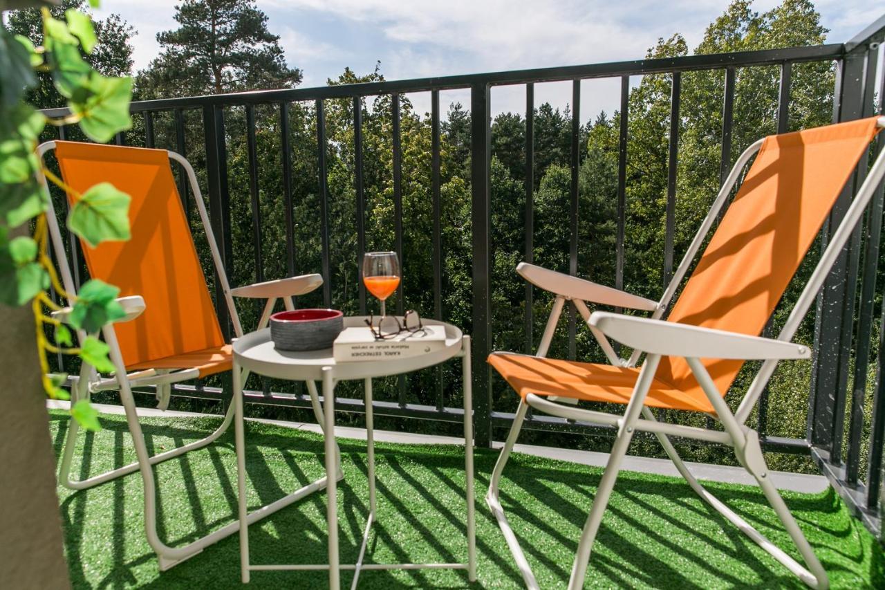 Tree&Lake Apartament Warszawa زابكي المظهر الخارجي الصورة